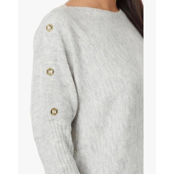 Lilly Pulitzer Arna Pullover Sweater With Button-Detail Sleeves Medium Womens - Picture 6 of 14